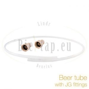 Beer tube 9,5 mm with 2 John Guest fittings 5/8