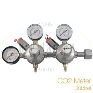 Dubbele CO2 meter Micro matic