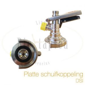 DSI bierfustkoppeling platte schuif / A-type