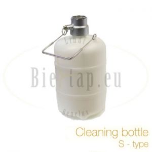 Cleaning bottle S-type for beerdispenser