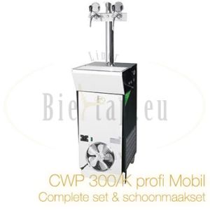 Lindr CWP 300/K profi mobil biertap complete set met schoonmaakset