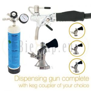 Dispensing gun complete assortment