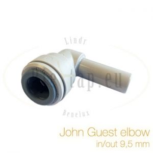 John Guest elbow in/out 9,5 mm