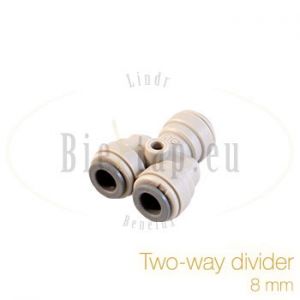 John Guest two-way divider 8 mm