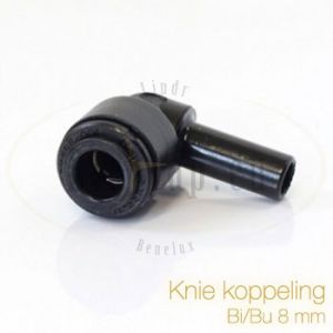 Knie koppeling John Guest 8mm insteek x 8 mm