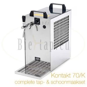 Lindr Kontakt 70/K 1-taps biertap complete tap en schoonmaakset