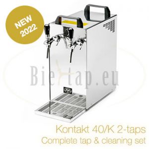 Kontakt 40/K 2-taps beercooler complete