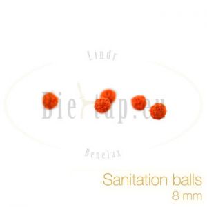 Sanitation balls for beercooler 8 mm