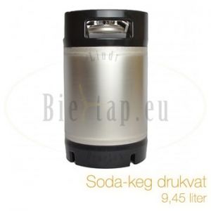 Soda-keg drukvat 9,45 liter - Brewferm