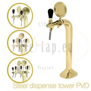 Steel dispense tower product range