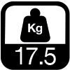 17.5 kg