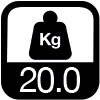 20.0 kg