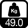 49 kg