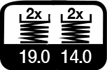 4 times 19 & 14 m