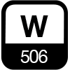 506 W